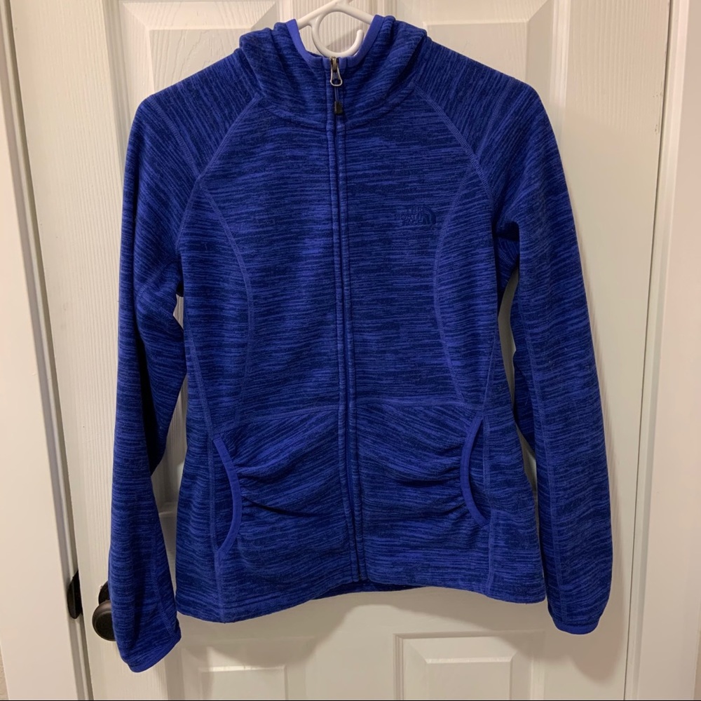 North Face hoodie / small, blue